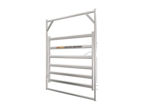 2.1m Cattle Rail Gate In Frame