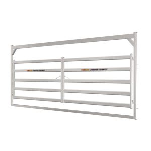 4.2m Bull Rail Double Gate In Frame