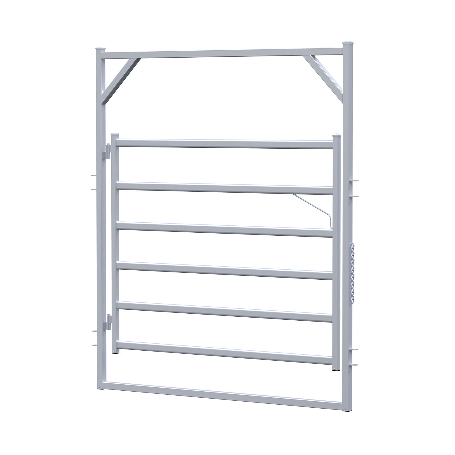 2.1m Premier Rail Gate In Frame