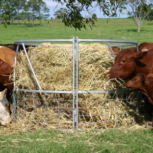 Split Round Bale Feeder