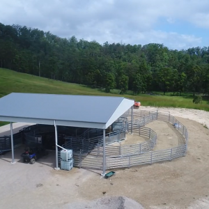 Semi Permanent Cattle Yards