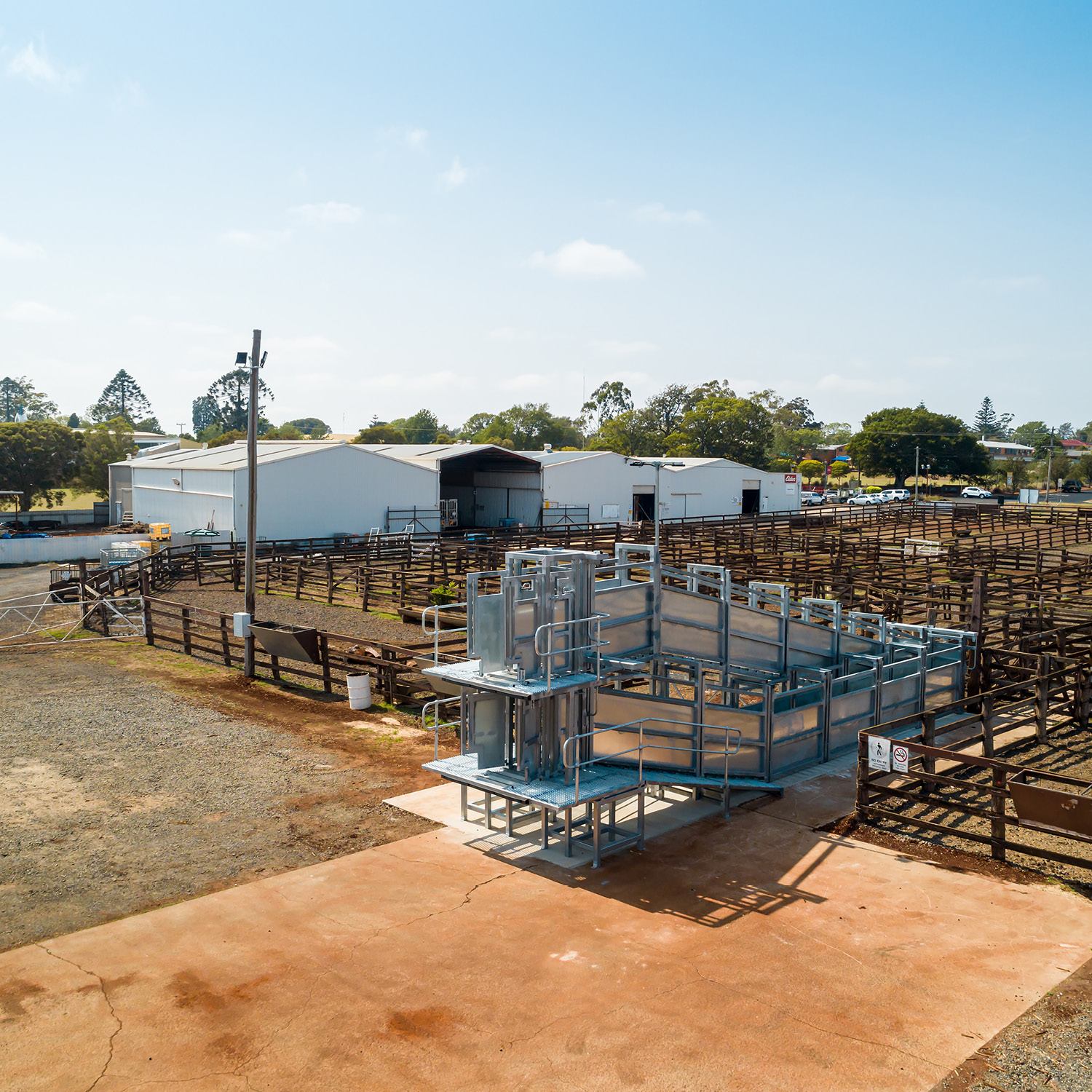 Oster Ramp 15.9M Double Decker Ramp - Cavalier Livestock Equipment