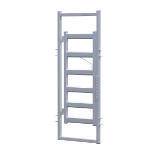 Cattle Rail Manway Gate