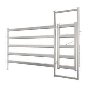 3.0m Budget Bull Rail Manway Gate and Panel