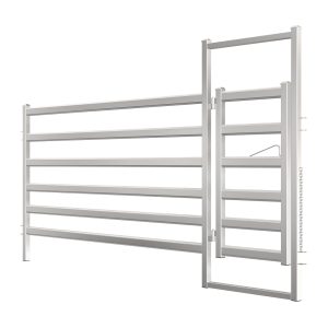 3.0m Budget Cattle Rail Manway Gate and Panel