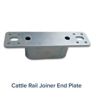 Cattle Rail End Plate